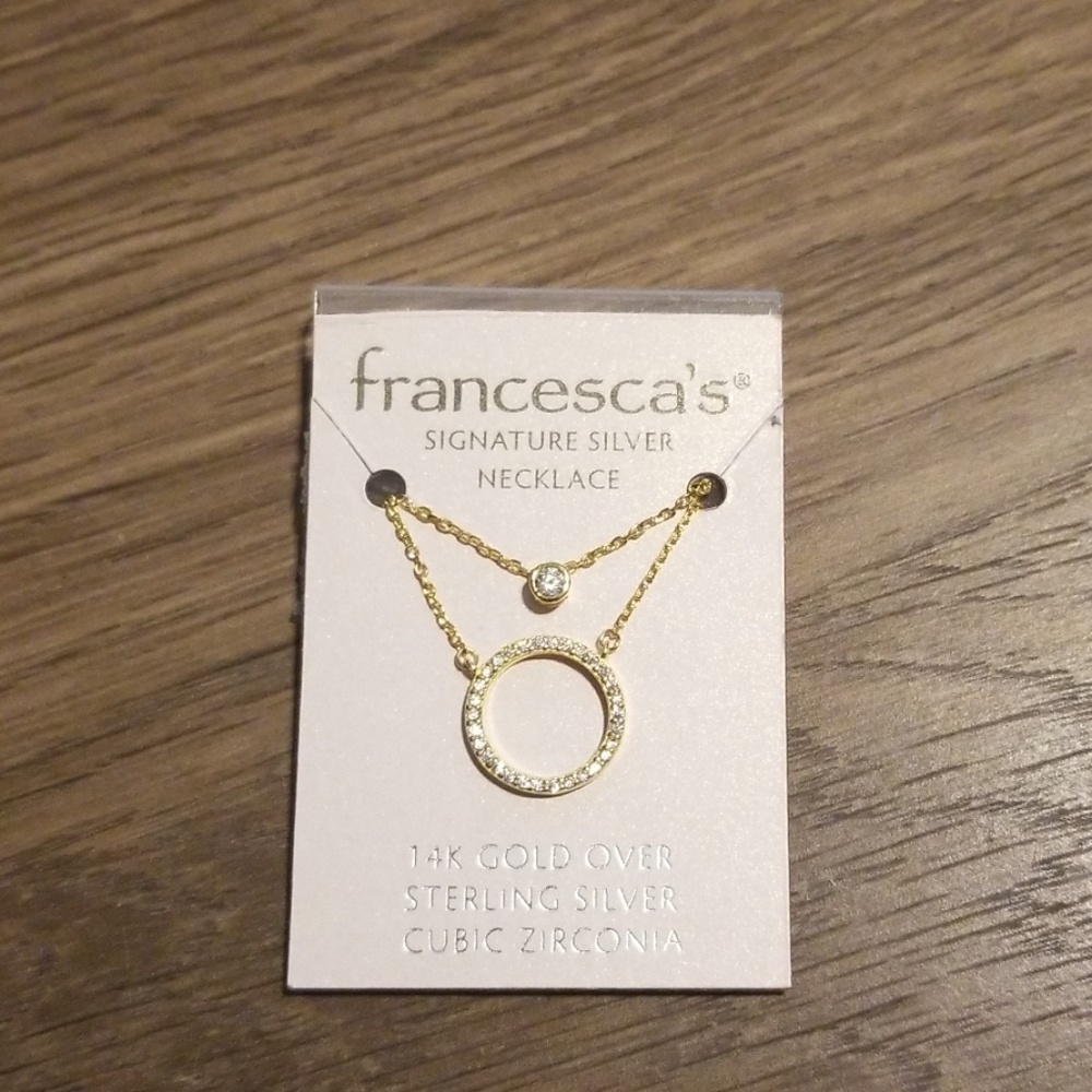 14k Gold layered necklace